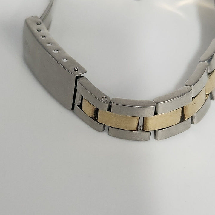 Rolex oyster perpetual 26mm champagne two tone stainless steel, Ref# 6618 1962