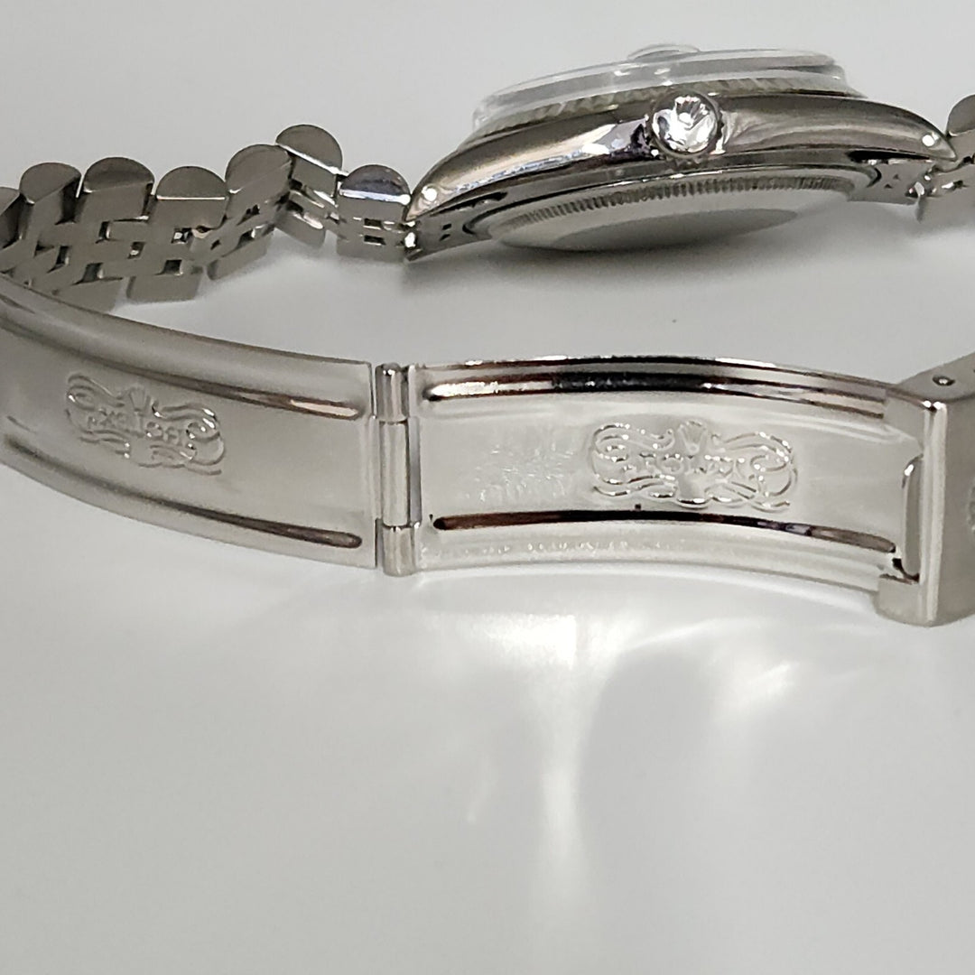 Rolex Datejust 36mm Black Dial Ref.16014 Jubilee Bracelet