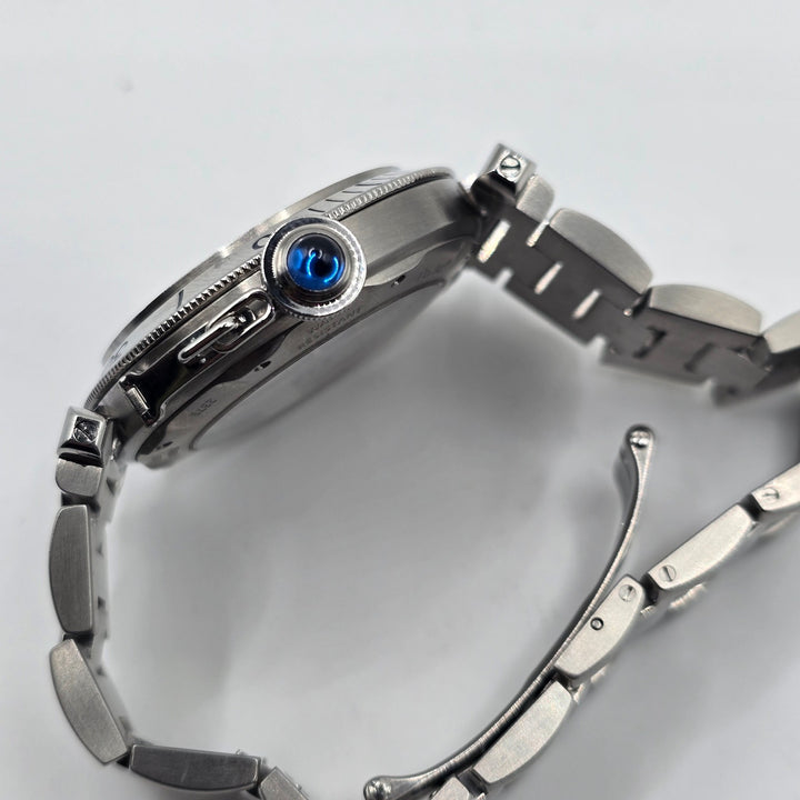 Cartier Pasha Grille 38mm Automatic Steel Watch W31040H3