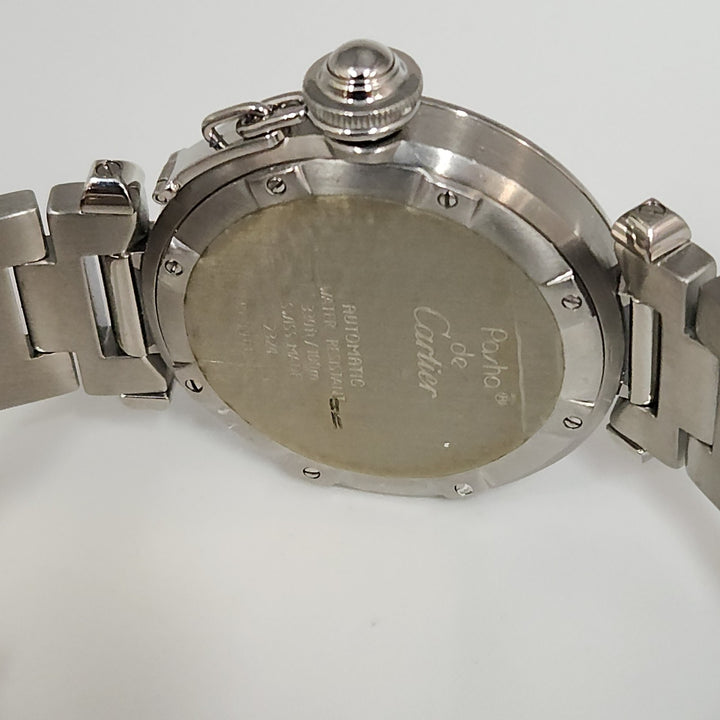Cartier Pasha 2324 Automatic Stainless Steel Men Watch