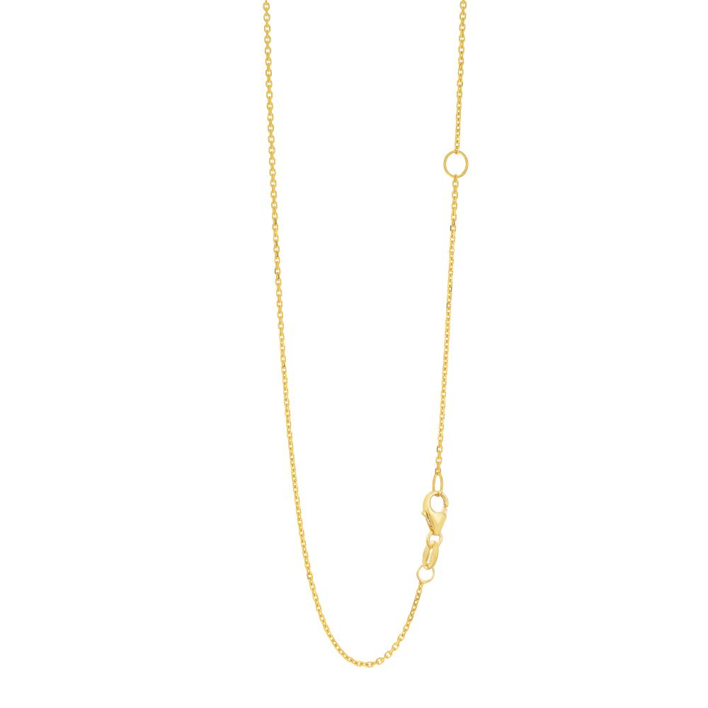 14K Gold 1.1mm Extendable Chain