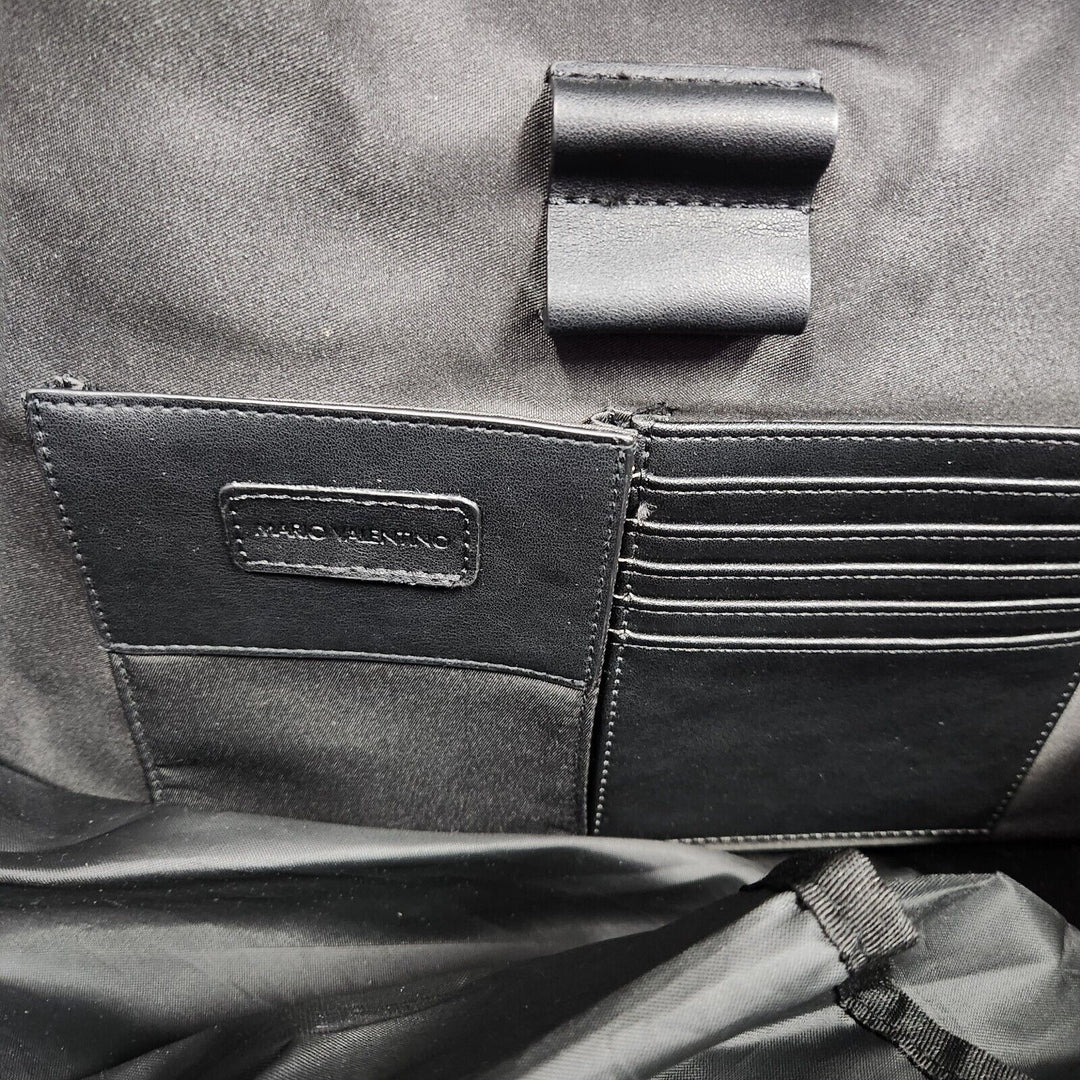 Valentino By Mario Duffle Travel Carry-on Black Color Bag
