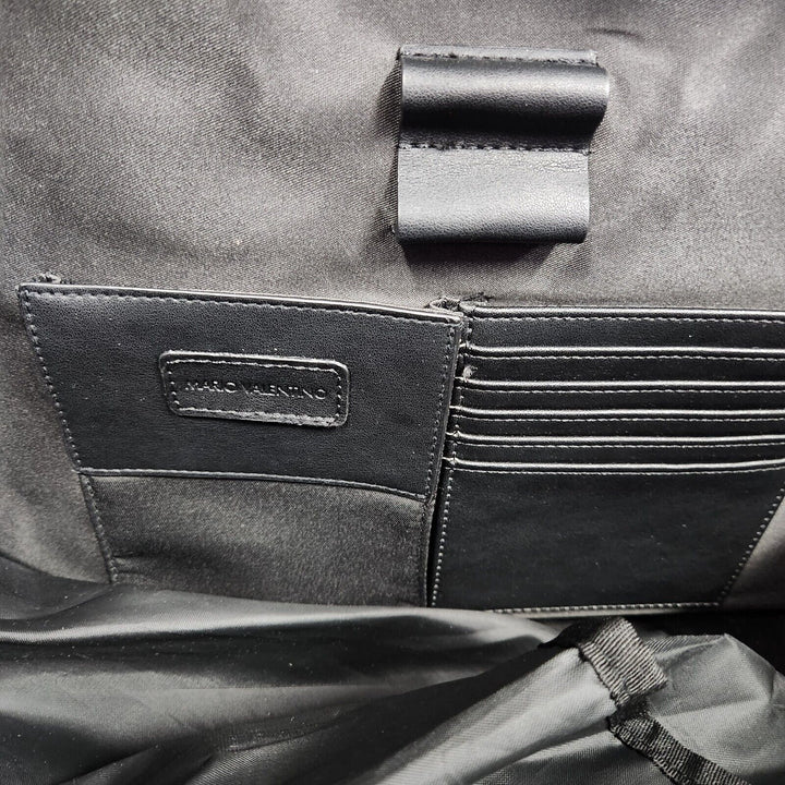 Valentino By Mario Duffle Travel Carry-on Black Color Bag
