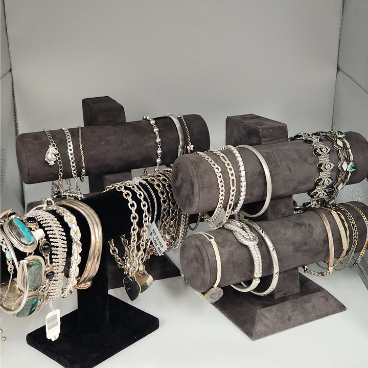 Assorted Sterling Silver Bracelet-New & Pre-Owned Natural Stones & Unique Styles Starting at $29.99