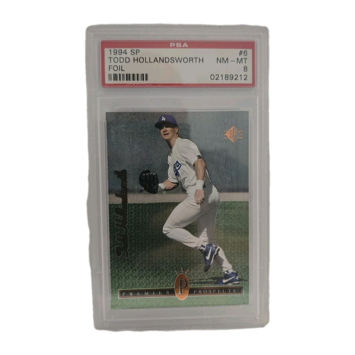 1994 UPPER DECK SP FOIL #6 TODD HOLLANDSWORTH Premier Prospects NM-MT PSA 8