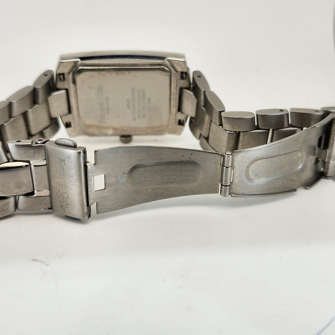 Kenneth Cole New York Men's Rectangular Stainless Steel Watch KC3140