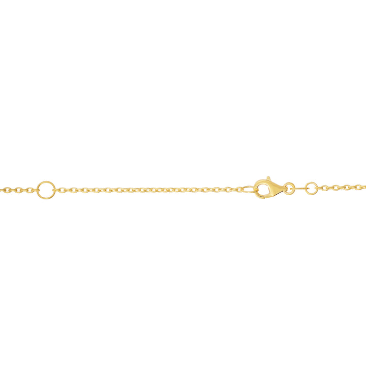 14K Gold 1.2mm Extendable Chain