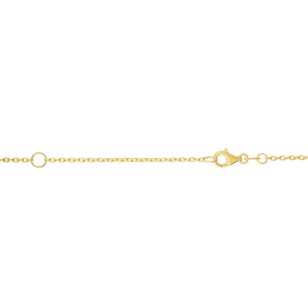 14K Gold 1.2mm Extendable Chain