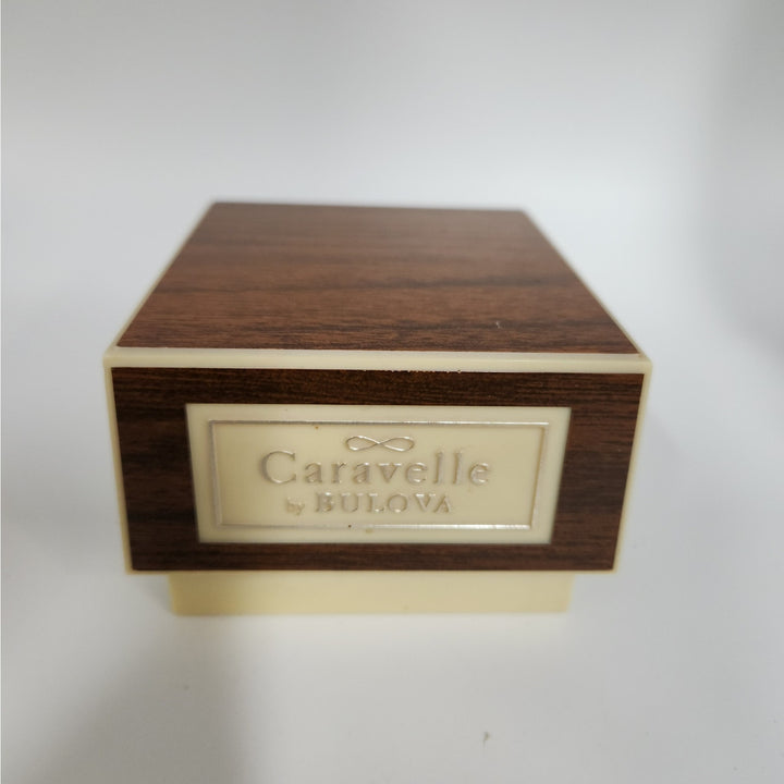 Vintage 1970s Caravelle by Bulova Automatic Day-Date Watch with Original Box