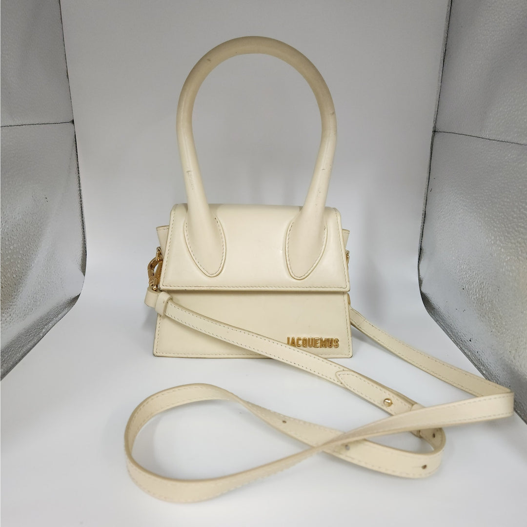 JACQUEMUS The Chiquito Noeud leather shoulder bag