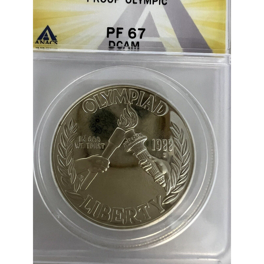 1988-S $ Proof Olympic PF 67 DCAM