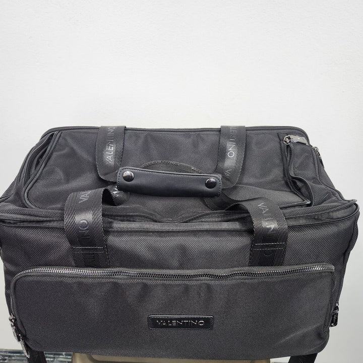 Valentino By Mario Duffle Travel Carry-on Black Color Bag