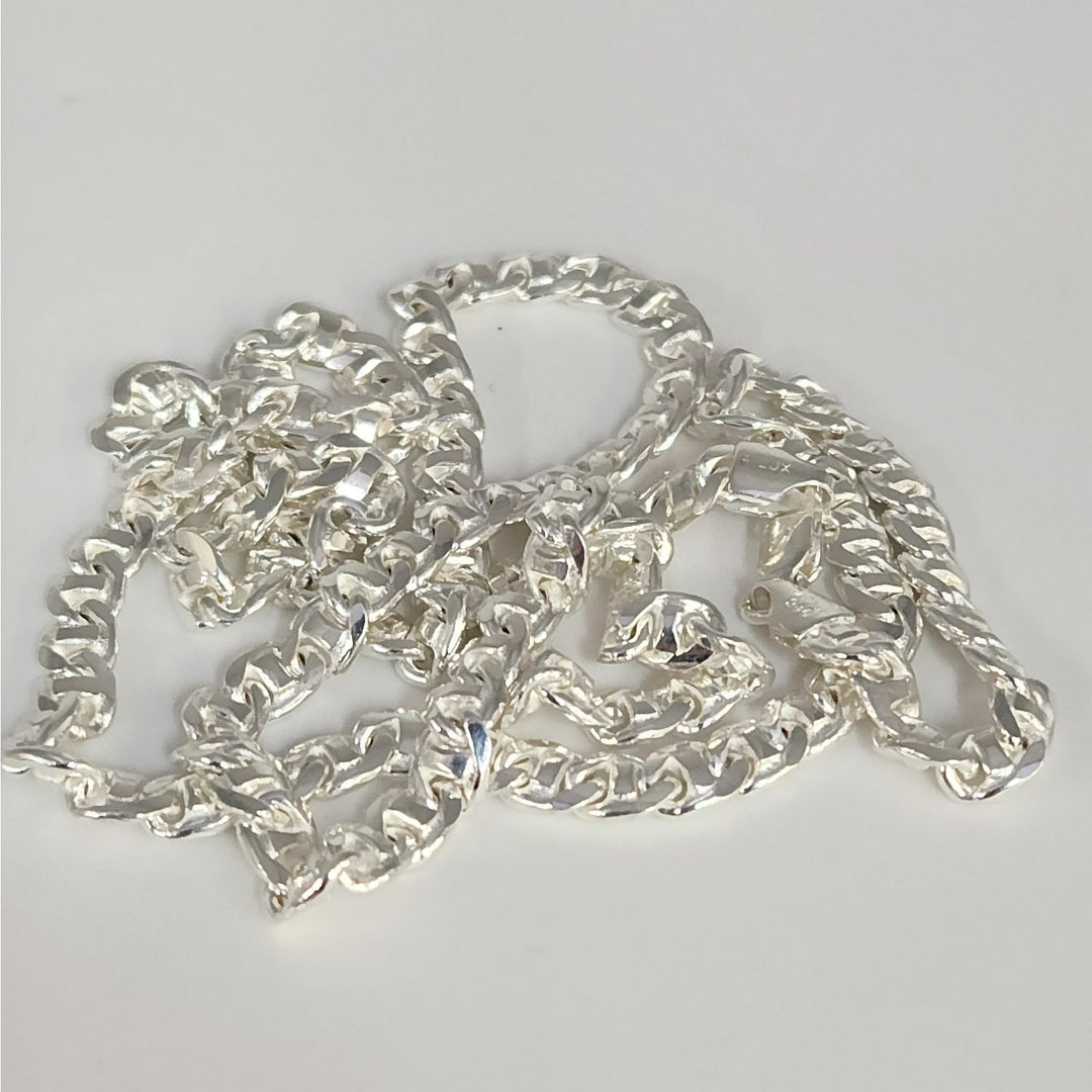 24" Solid 925 Sterling Silver Miami Cuban Link Necklace High Polish Bold Design