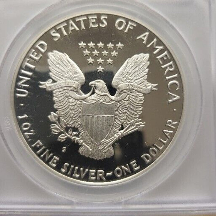 1986 S 1 Dollar American Silver Eagle Coin PF 68 DCAM