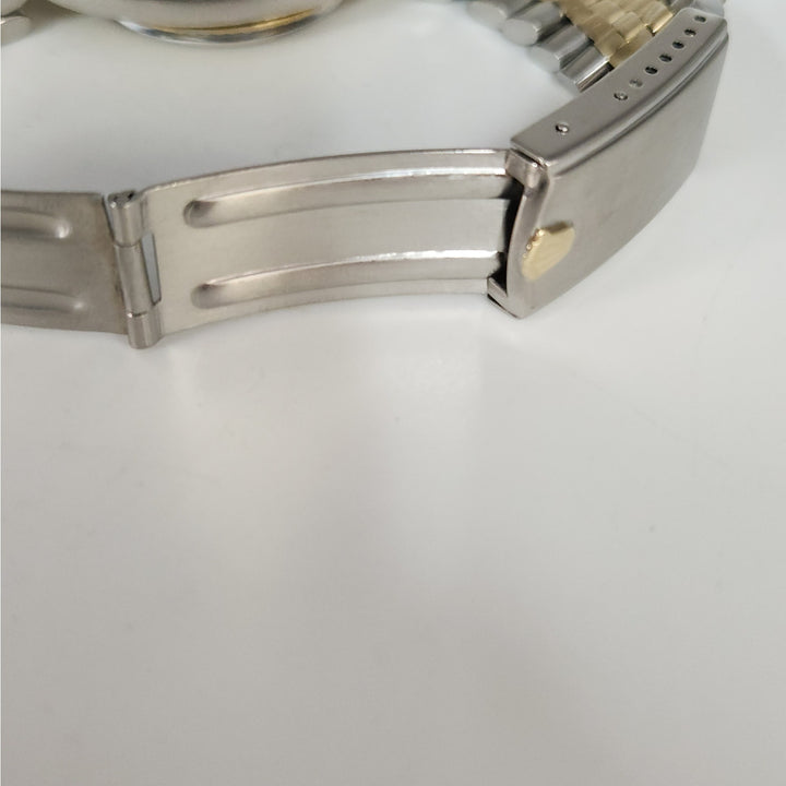 Vintage Rolex Datejust 36 Mm Ref 1601 Two Tone SS & 18K Jubilee Champagne Dial