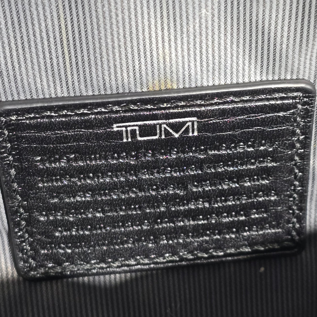 TUMI Bedford Marley 29210D Black Ballistic Nylon & Leather Business Briefcase