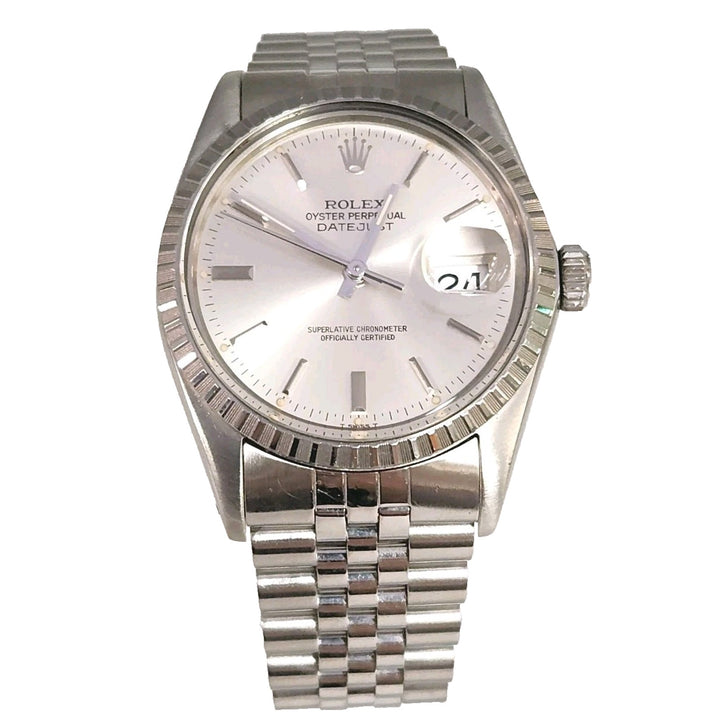 36MM Rolex Oyster Perpetual Datejust Jubilee Bracelet Aftermarket Dial Ref 16000