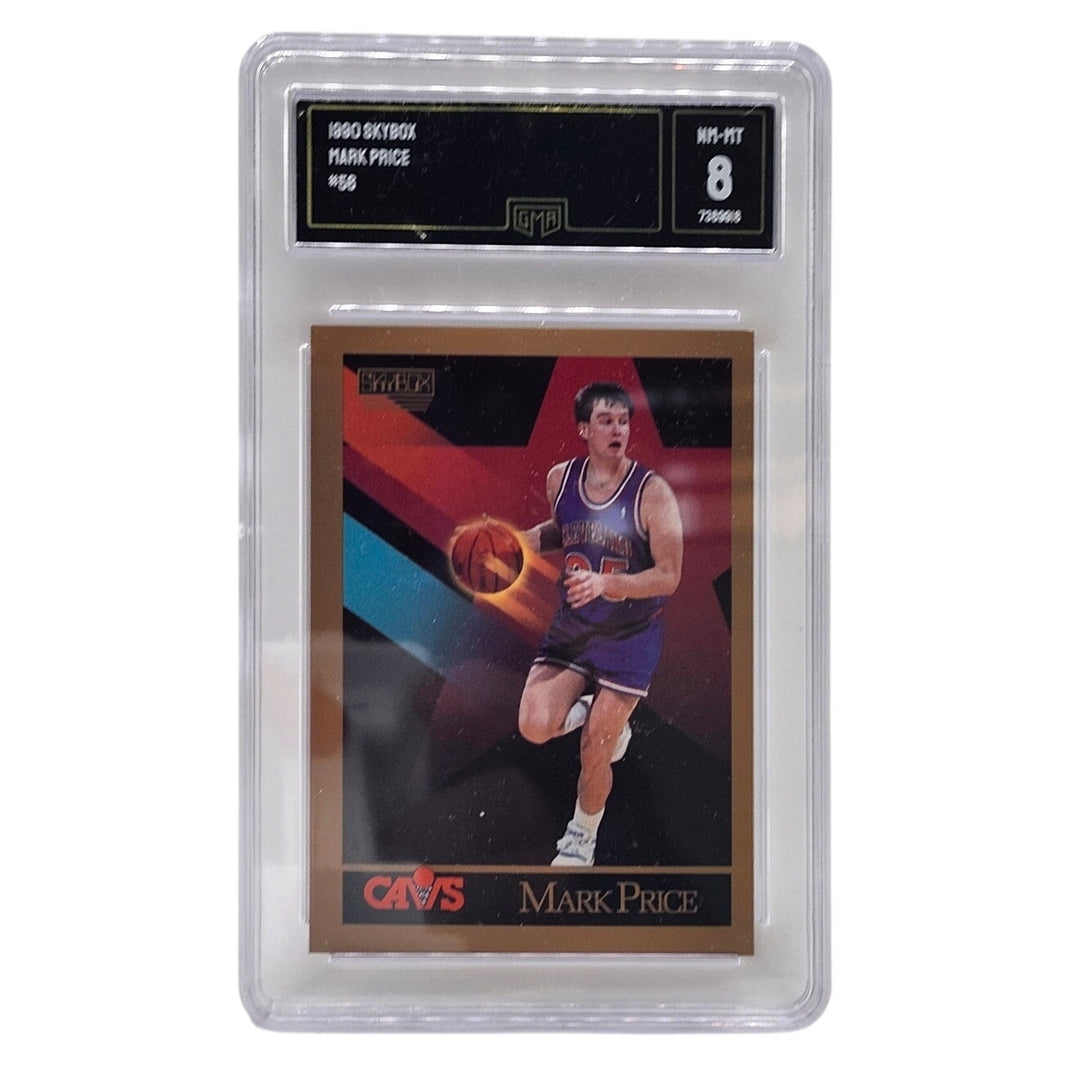 1990 SkyBox Mark Price #56 Cleveland Cavs GMA 8 NM-MT Vintage Basketball Card