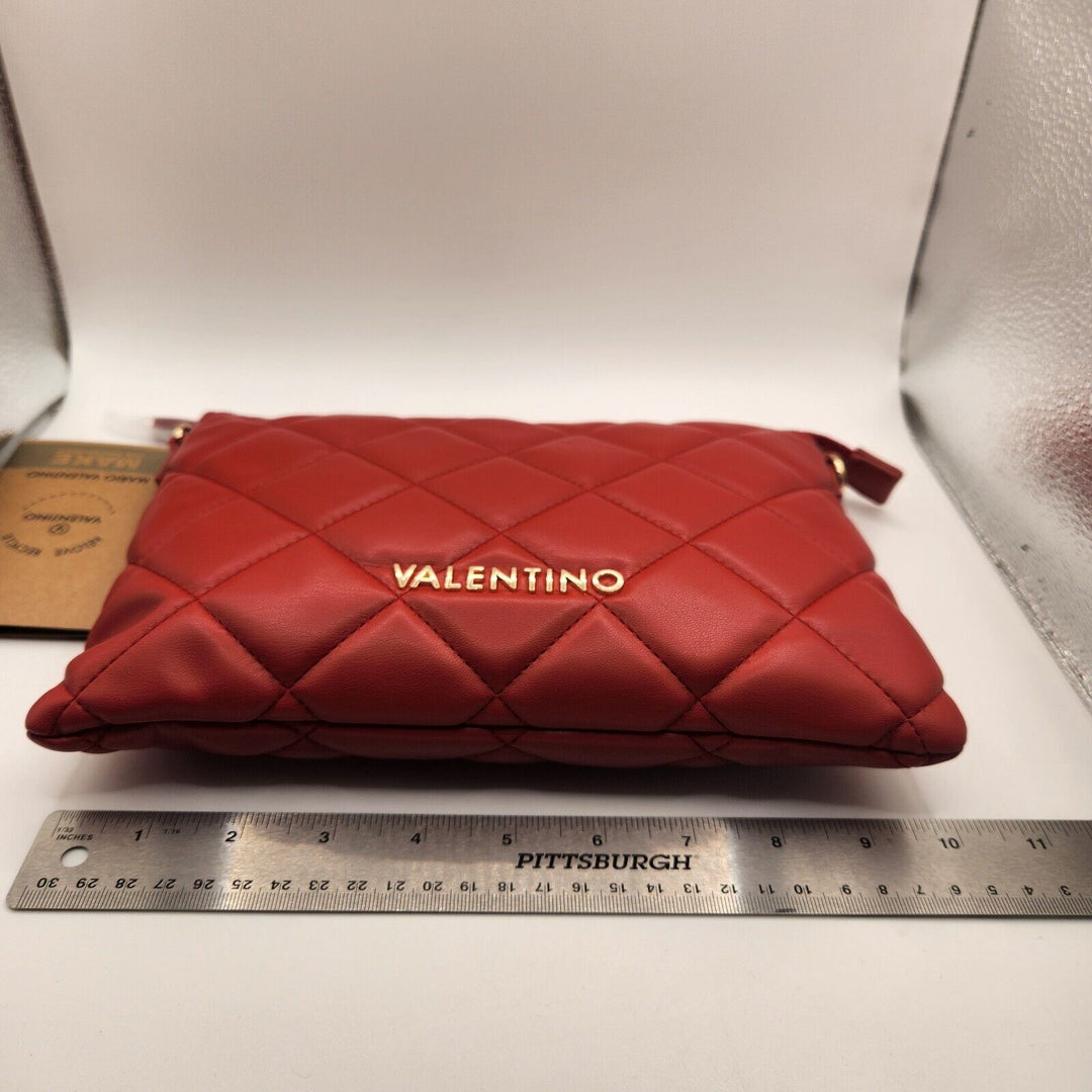 Valentino By Mario Ocarina Rosso Red Color Clutch & Cross Body Women Bag