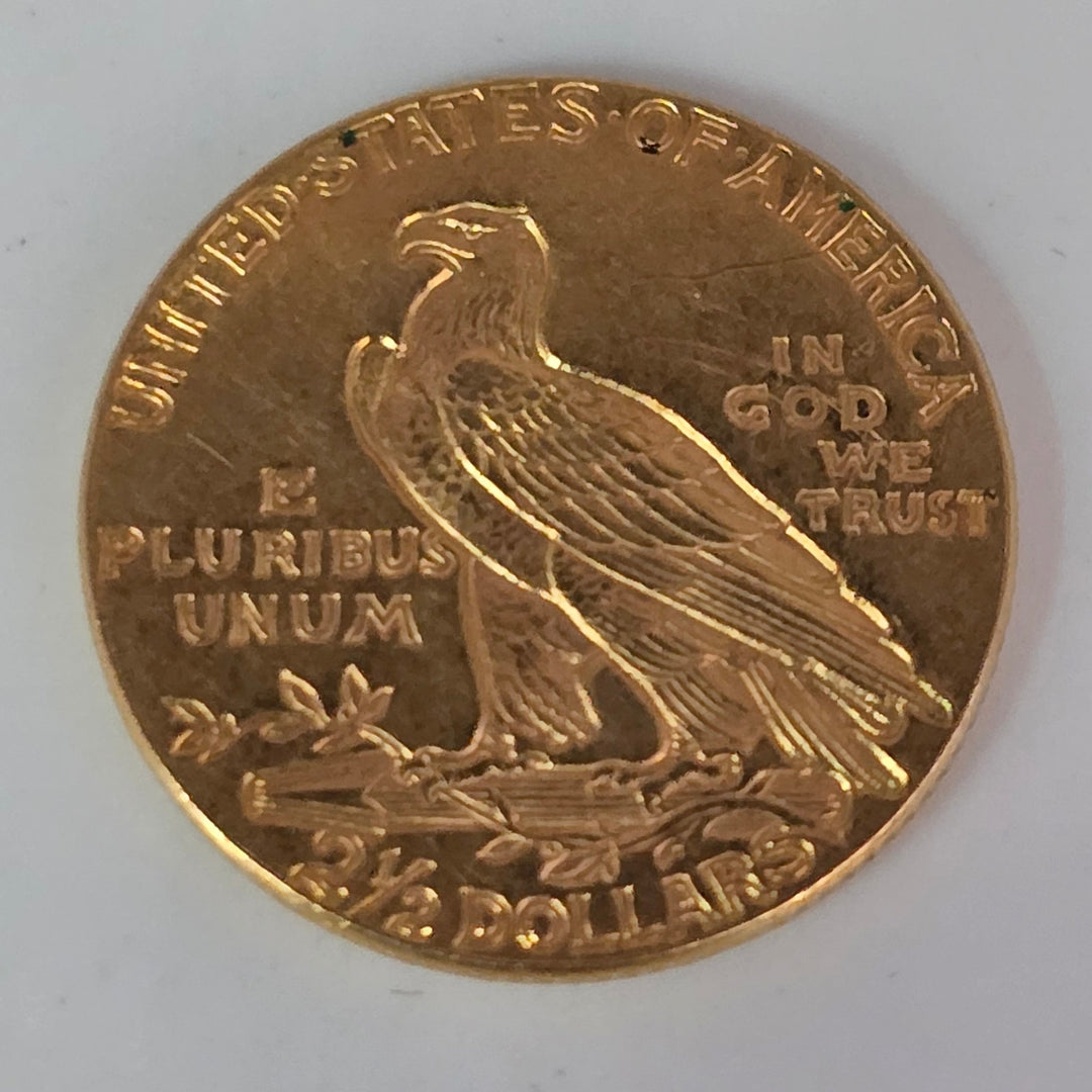 1929 $2.50 Indian Head Gold Quarter