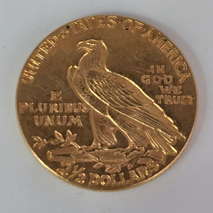1929 $2.50 Indian Head Gold Quarter