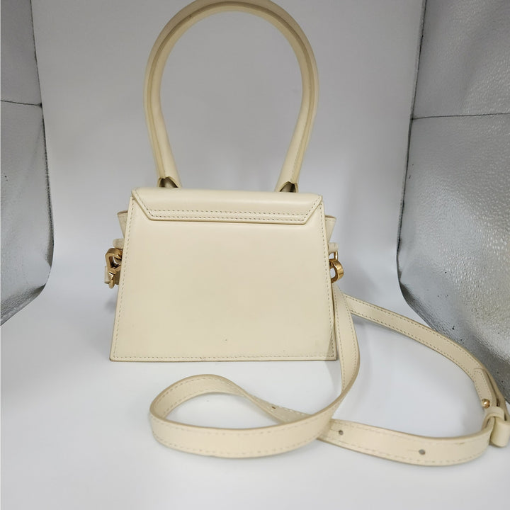 JACQUEMUS The Chiquito Noeud leather shoulder bag