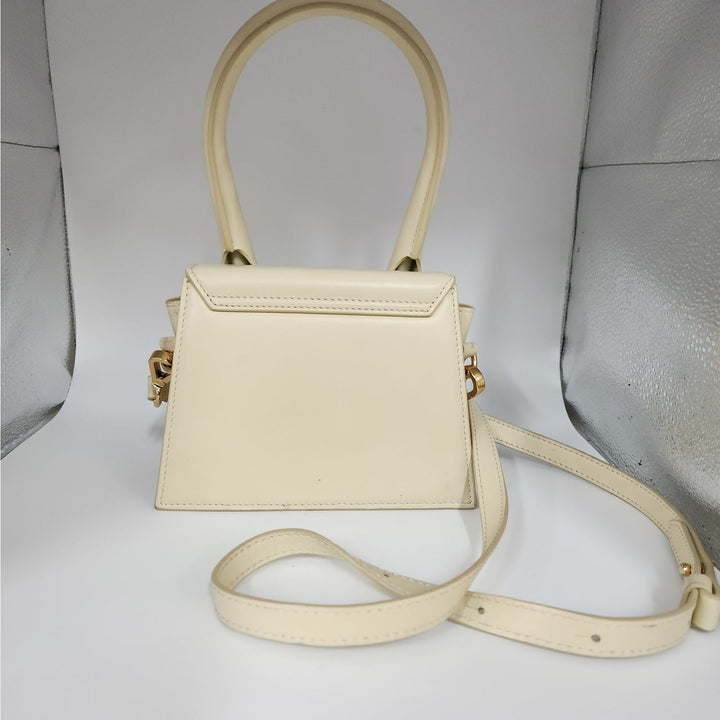 JACQUEMUS The Chiquito Noeud leather shoulder bag