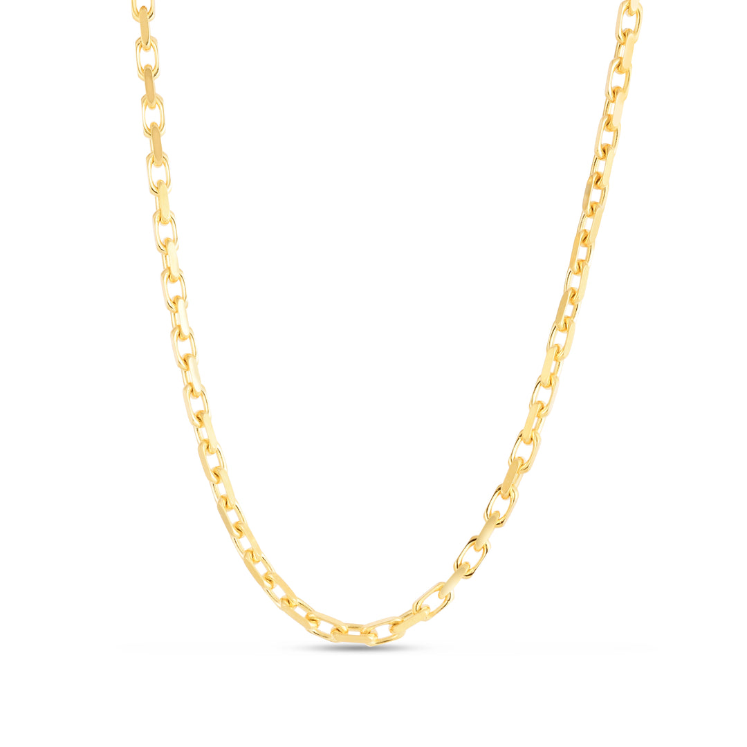 14K Gold 20"" 2.5mm French Cable Chain
