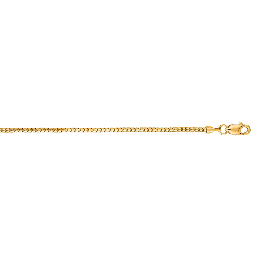 14K Gold 1.3mm Ice Chain