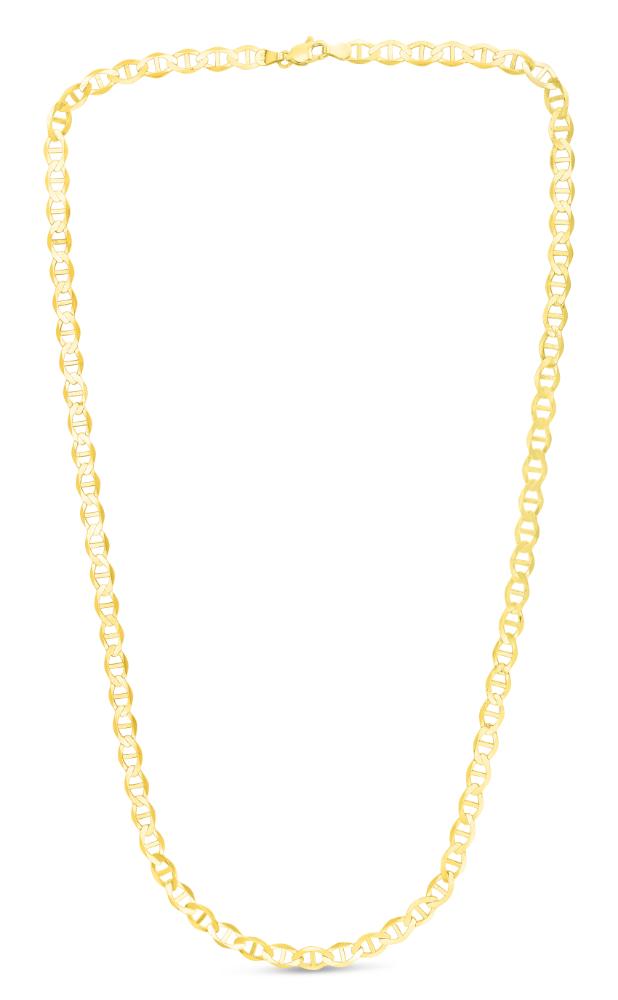 14K Gold 5.5mm Mariner Chain