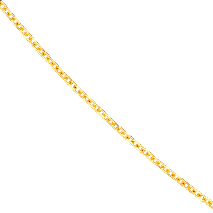 D/C Cable Chain Necklace with Slider Bead