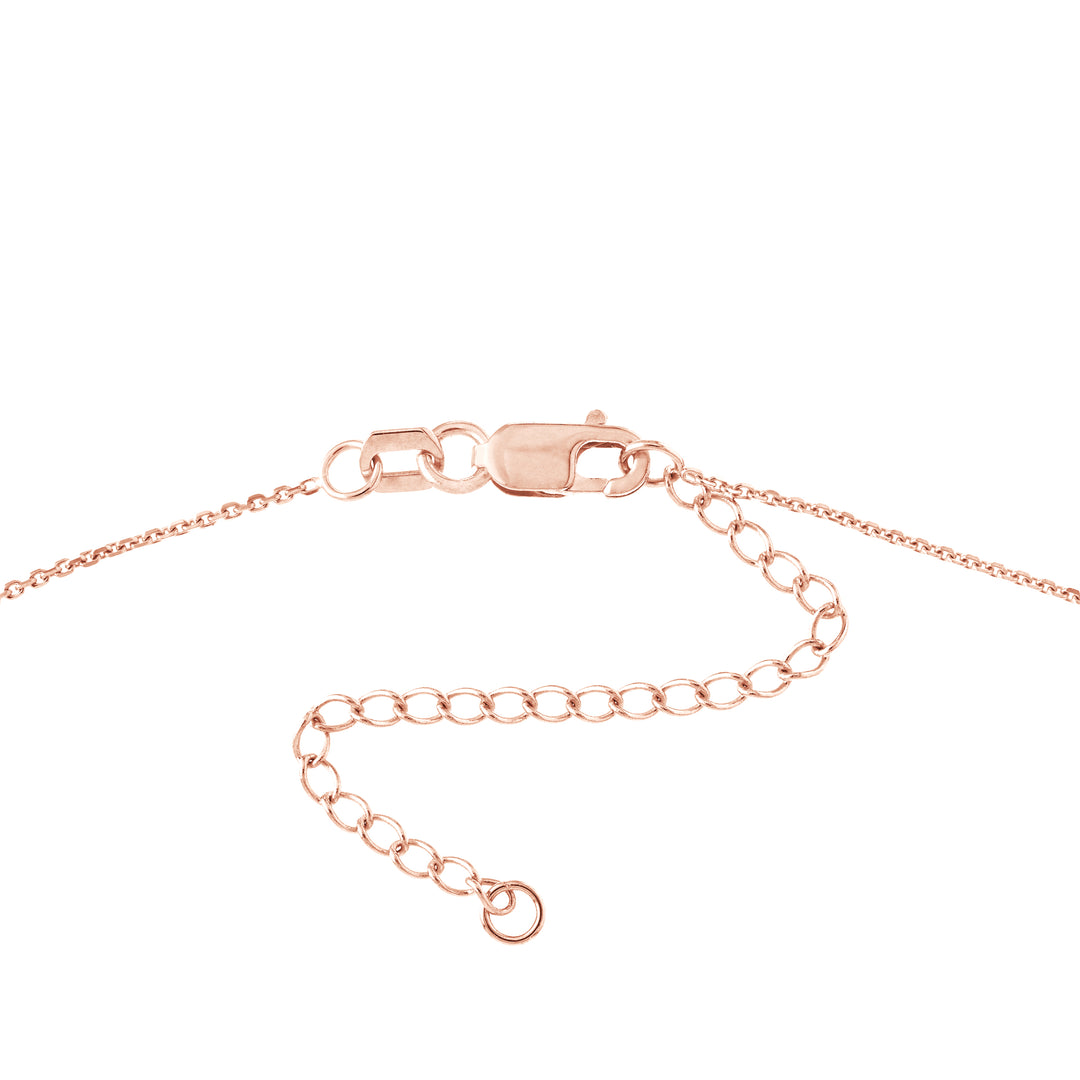 Open Wire Heart Adjustable Necklace