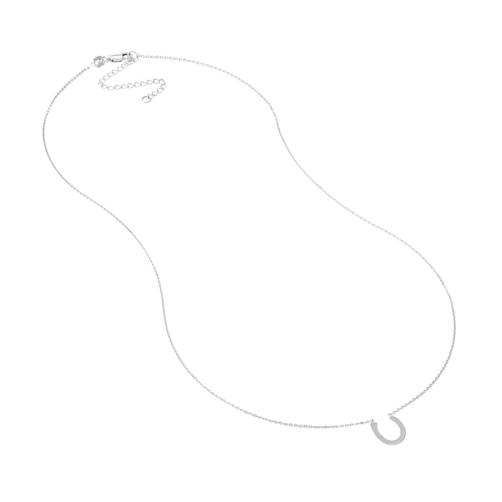 Mini Horseshoe Adjustable Necklace