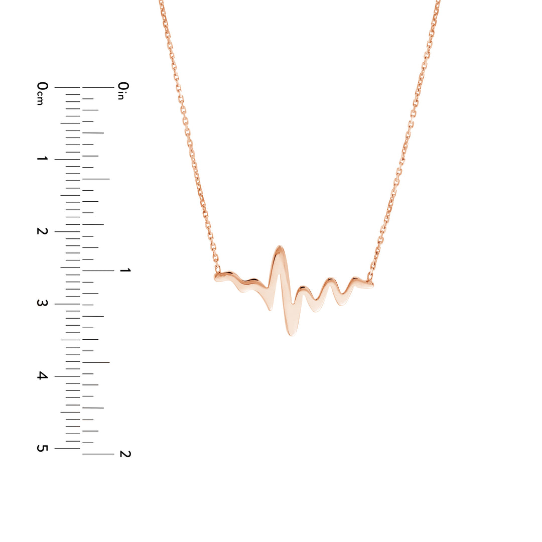 Heartbeat Adjustable Necklace