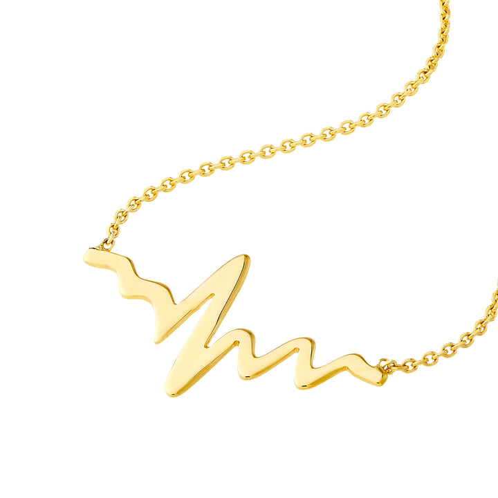 Heartbeat Adjustable Necklace