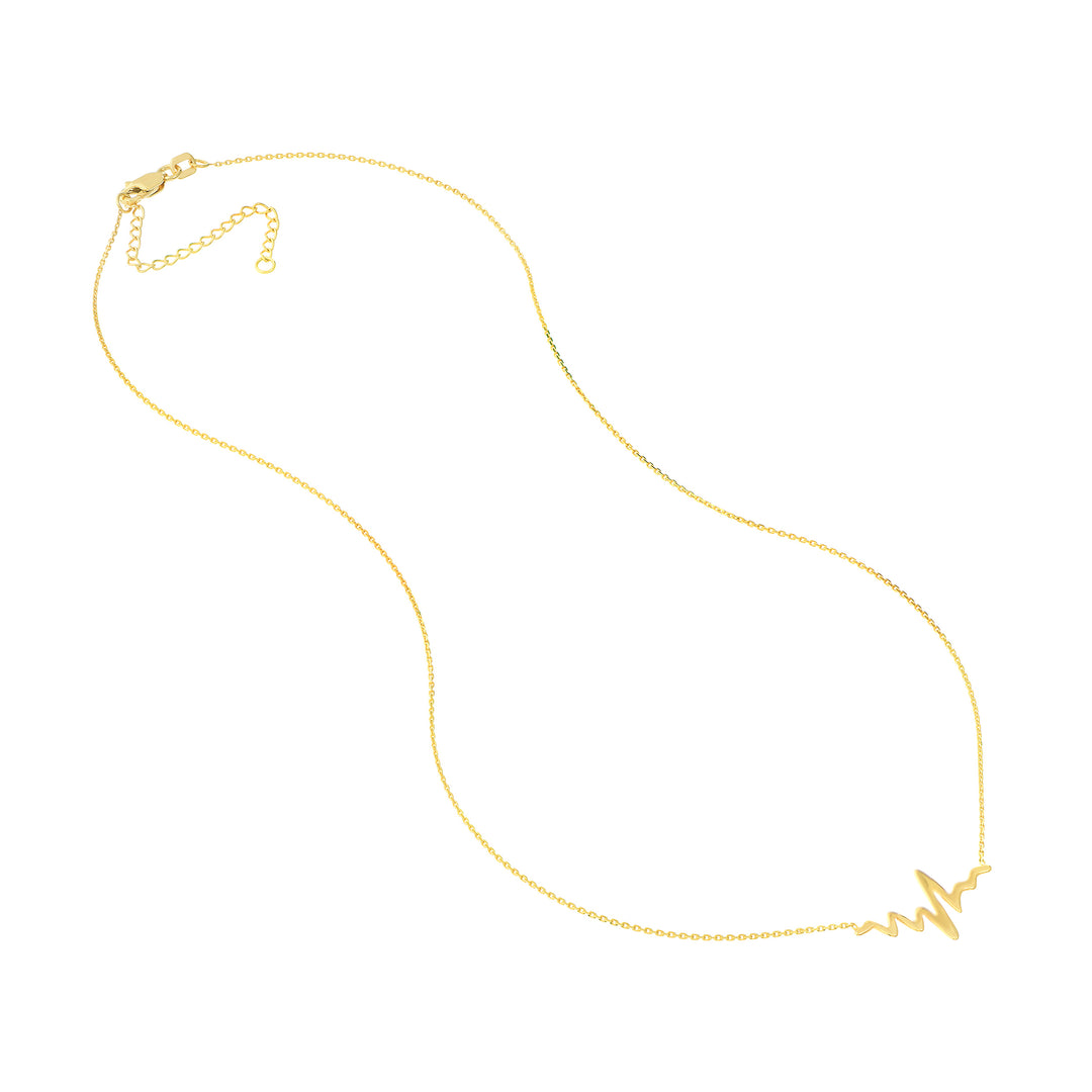 Heartbeat Adjustable Necklace