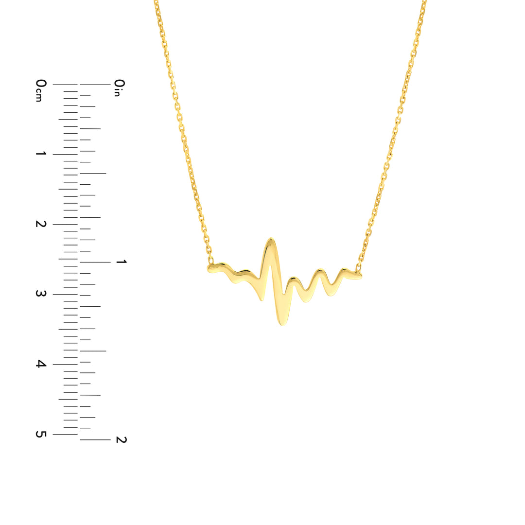 Heartbeat Adjustable Necklace