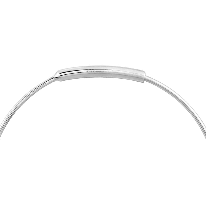 25mm Endless Wire Hoop Earrings