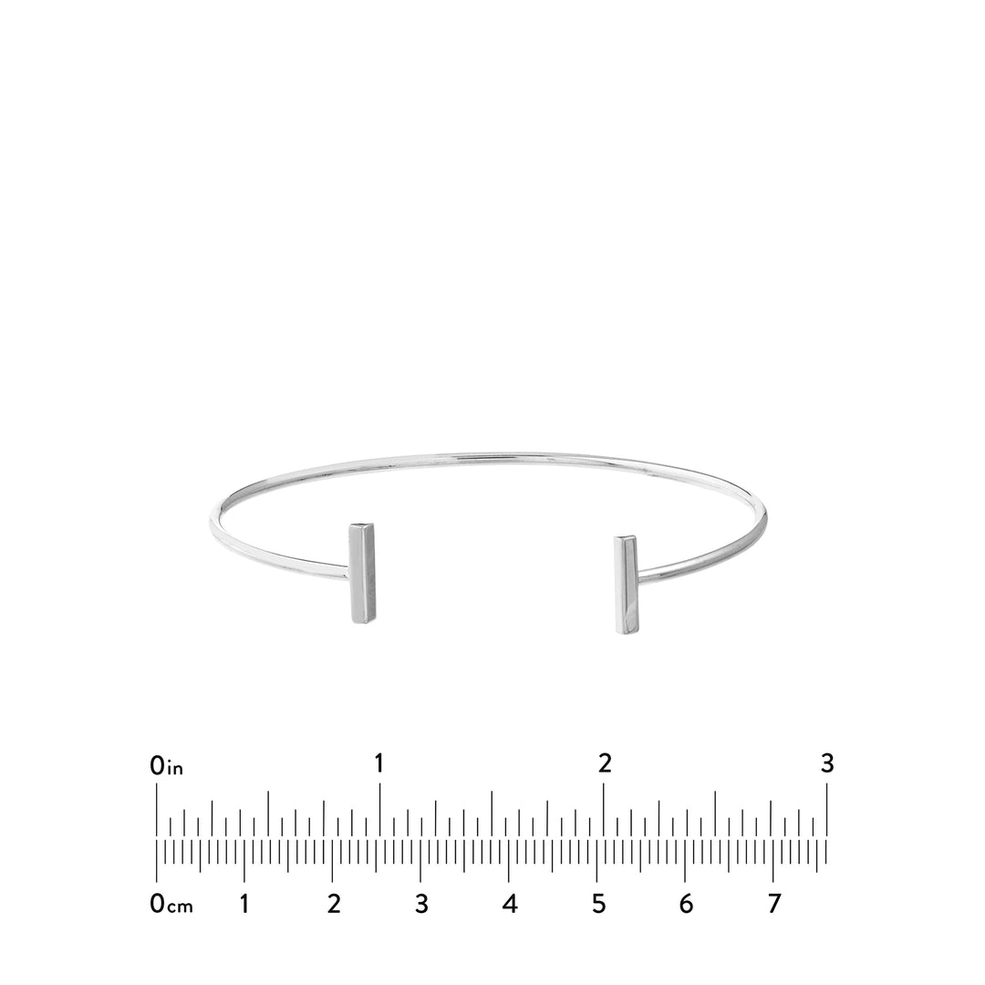 Staple Bar Cuff Bangle