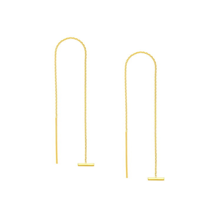 Staple Bar Threader Earrings