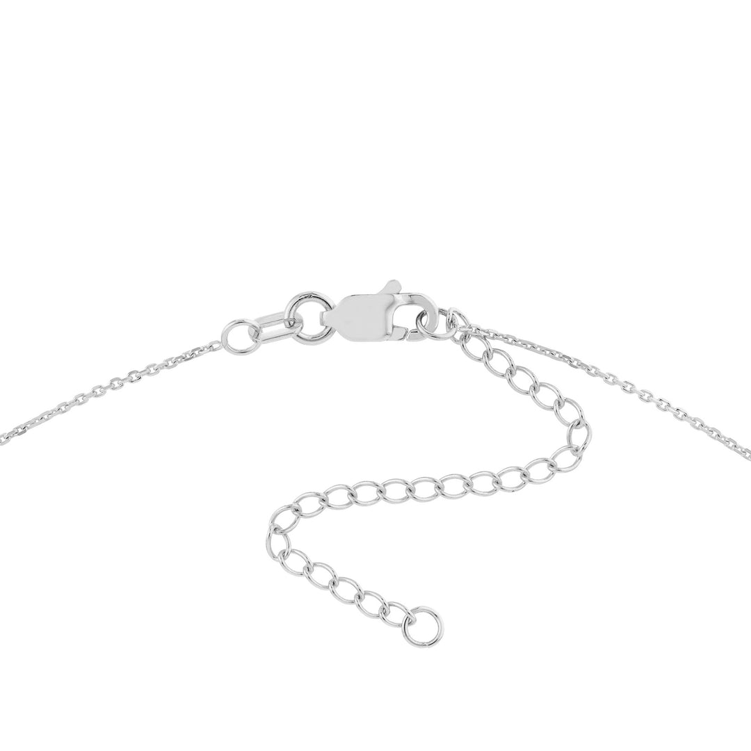 Diamond and Polished Bars Lariat Necklace