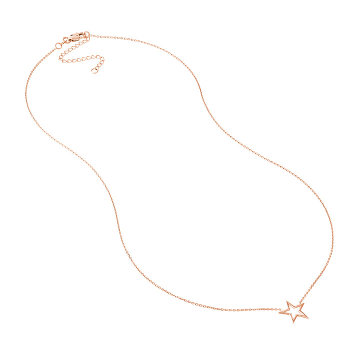 Wire Star Adjustable Necklace
