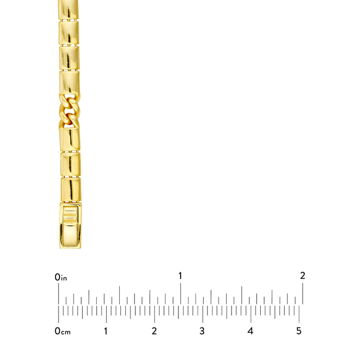 4.70mm Hollow 5-1 Flat Tile Link Chain with Box Lock