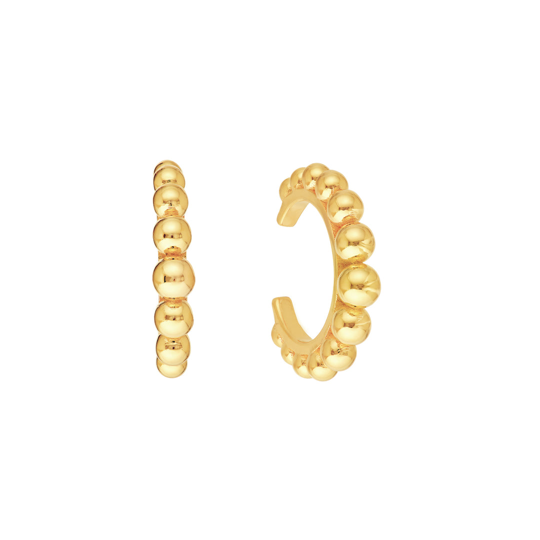 Graduated Beaded Ear Cuffs