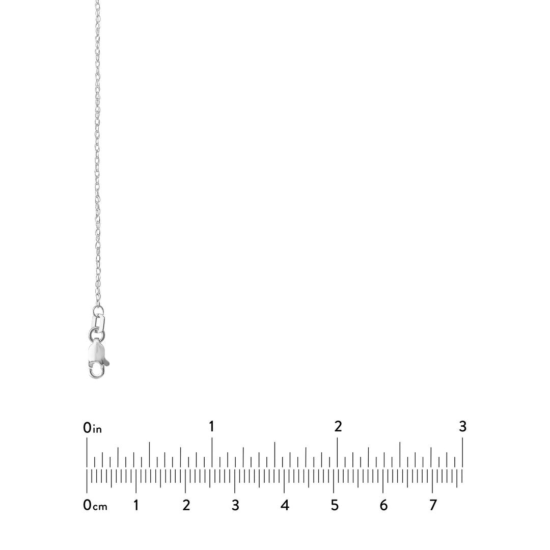 1.2mm Pendant Rope Chain with Lobster Lock