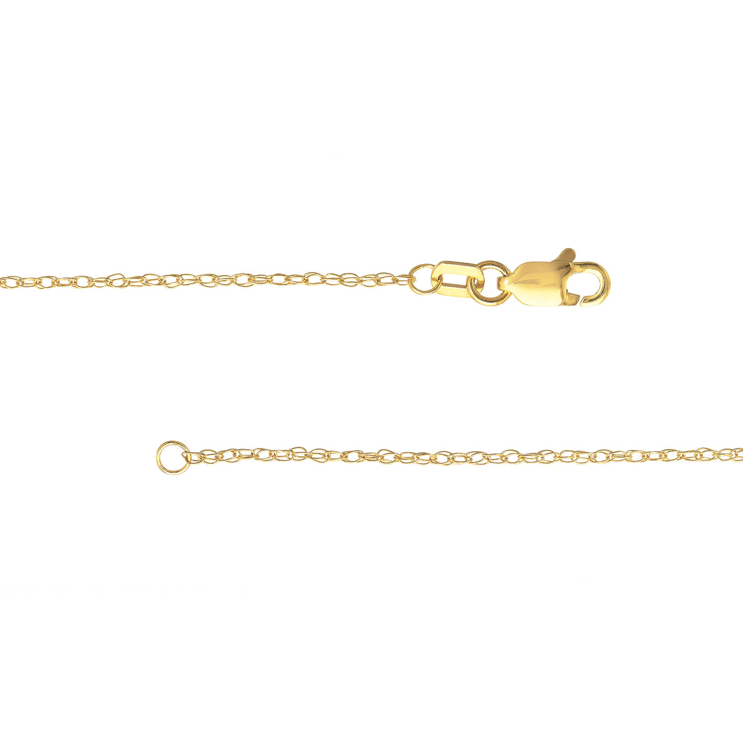 1.2mm Pendant Rope Chain with Lobster Lock