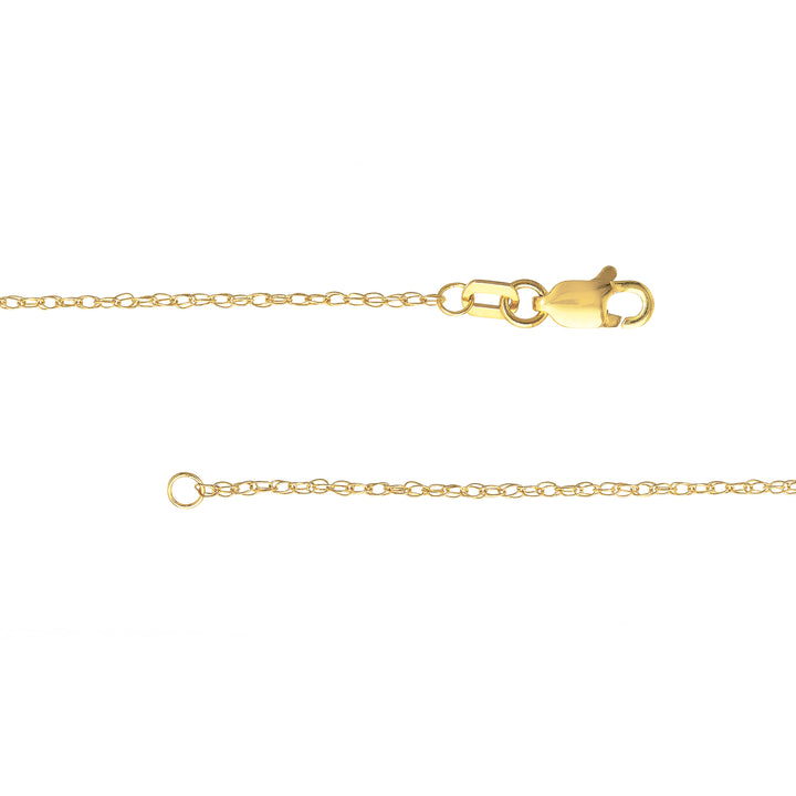 1.2mm Pendant Rope Chain with Lobster Lock
