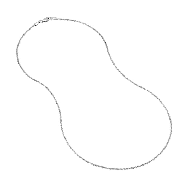 1.45mm Sparkle Chain with Lobster Lock