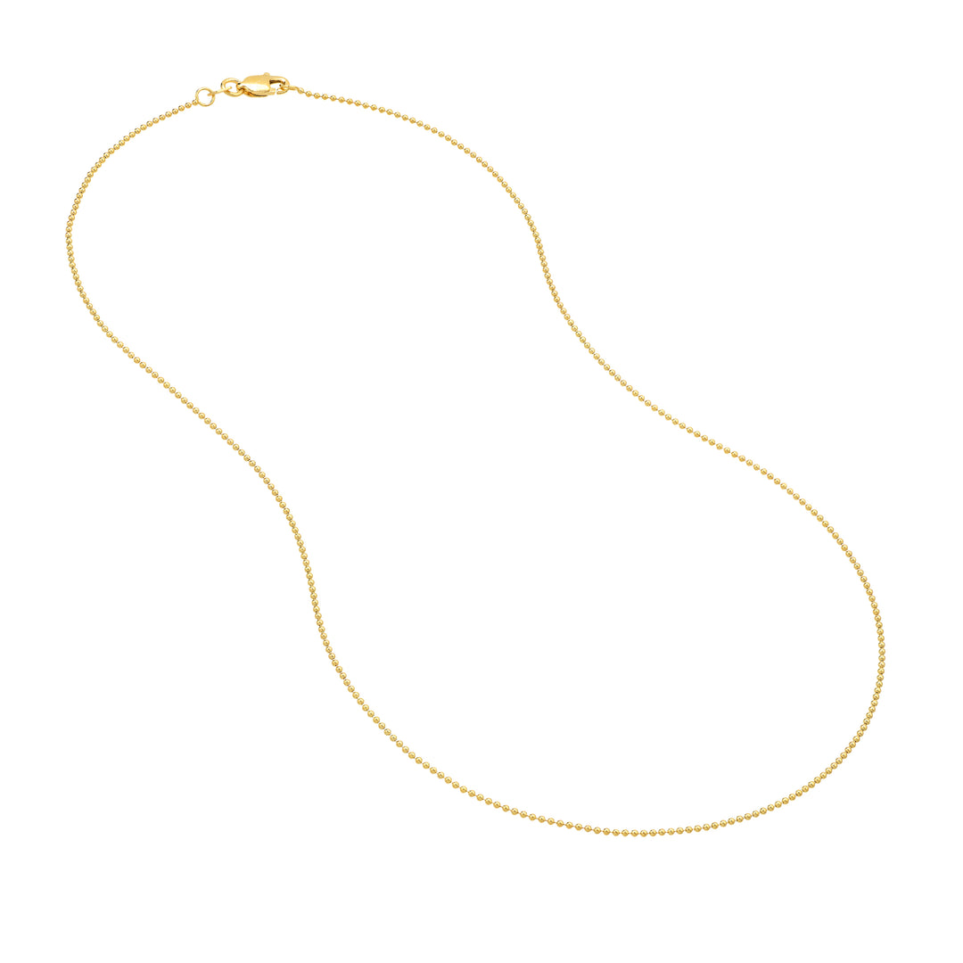 1.00mm Bead 100 Lobster Lock Qtag