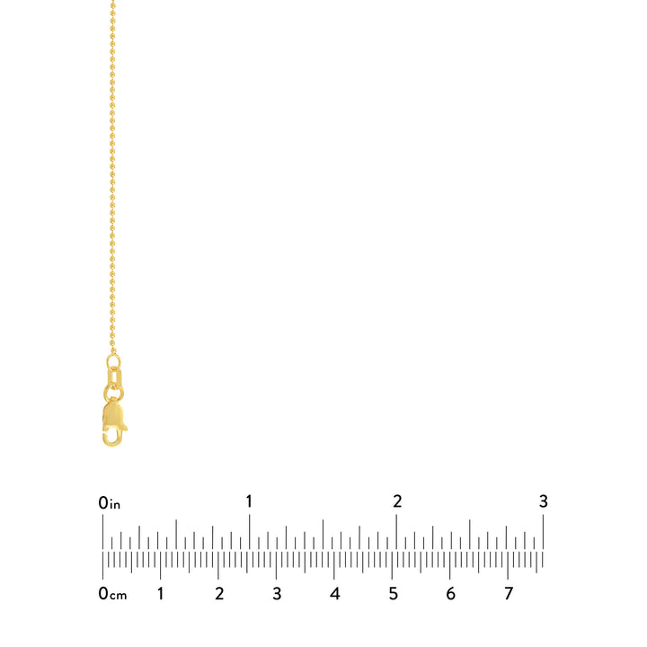 1.00mm Bead 100 Lobster Lock Qtag